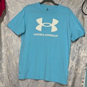 Under Armour Men's Light Blue Tee